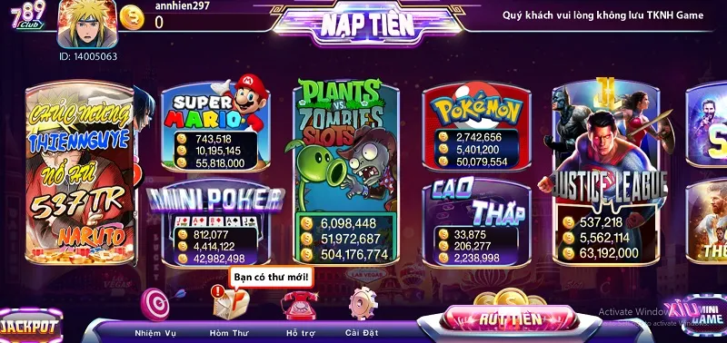 Kho game bắn cá 789 Club