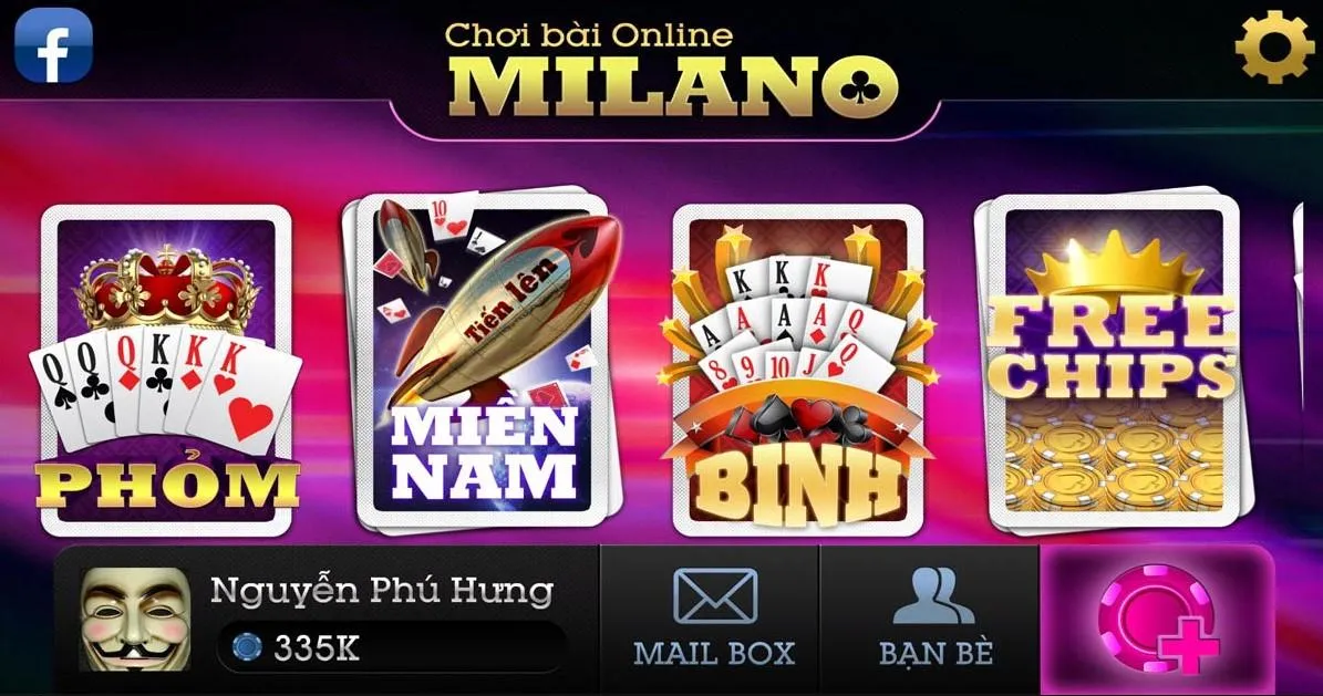 Kho game khổng lồ MILANO