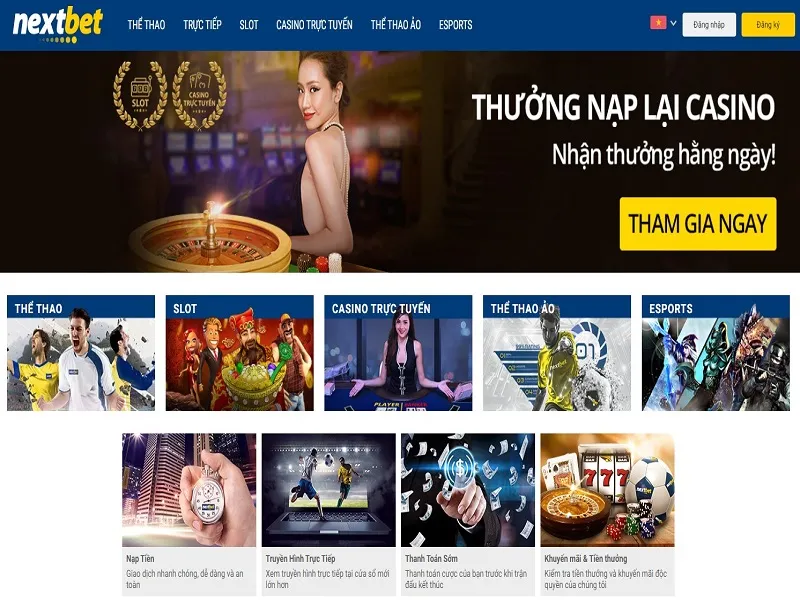 Siêu hoàn trả chỉ có tại NEXTBET