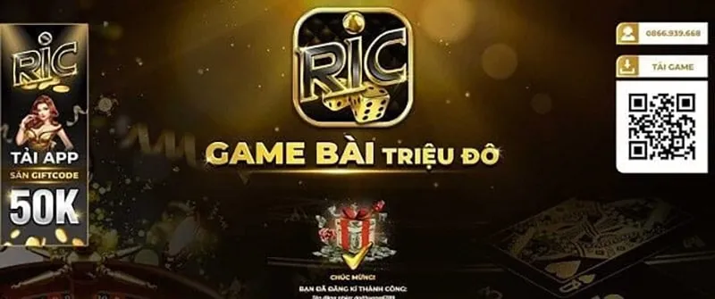 Kho game trên Bắn cá Ricwin