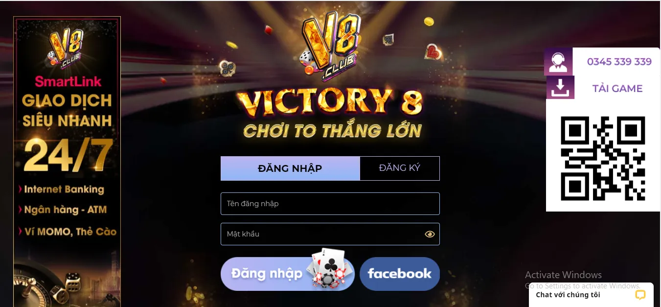 Đăng ký nổ hũ V8 Club