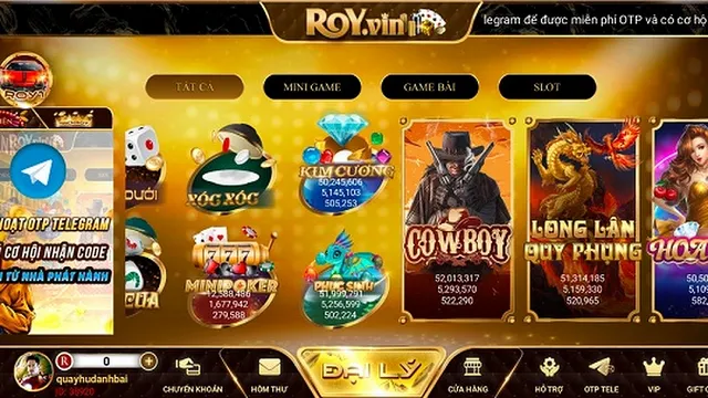 Kho game bắn cá Royvin