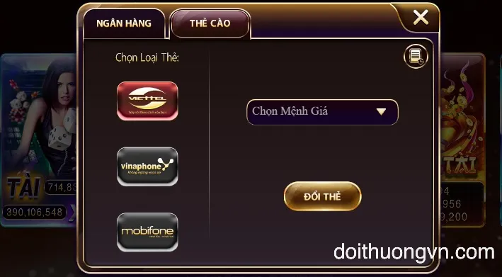 Hai phương thức rút tiền có tại cổng game ZOWIN