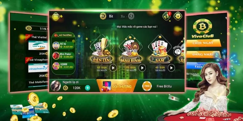 Trở thành đại gia game bài đổi thưởng với Viva Game