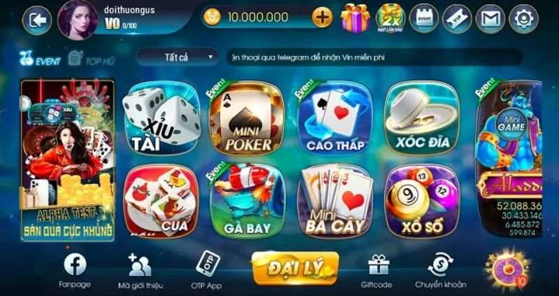 Xocvin - Cổng game đổi thưởng uy tín số 1