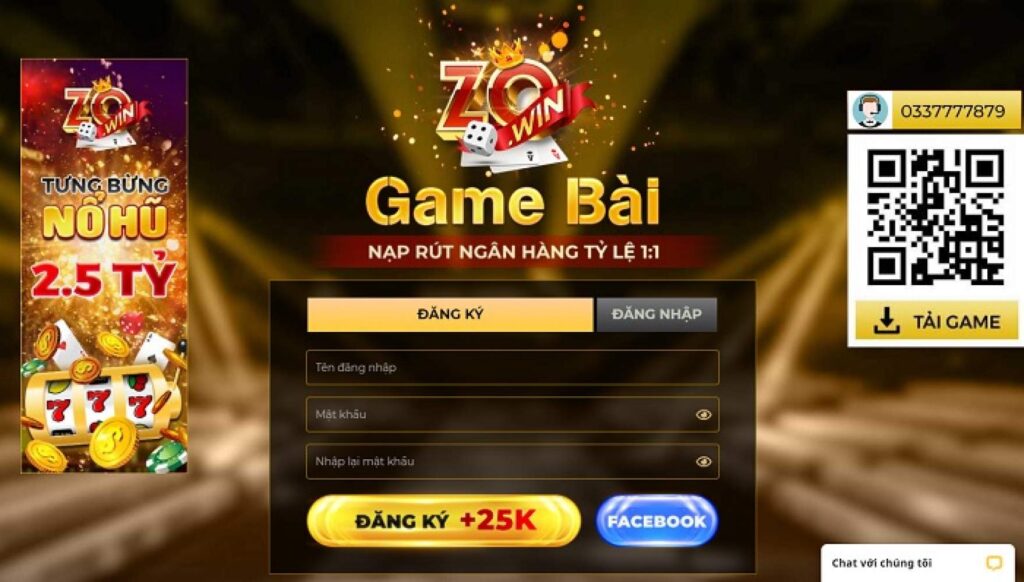 Zowin - Game bài đổi thưởng siêu hot